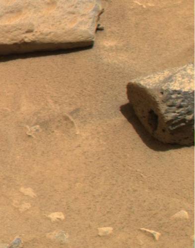 Виртуальные археологи обнаружили дырки в марсианских камнях