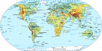 Составлена карта самых страшных мест на Земле