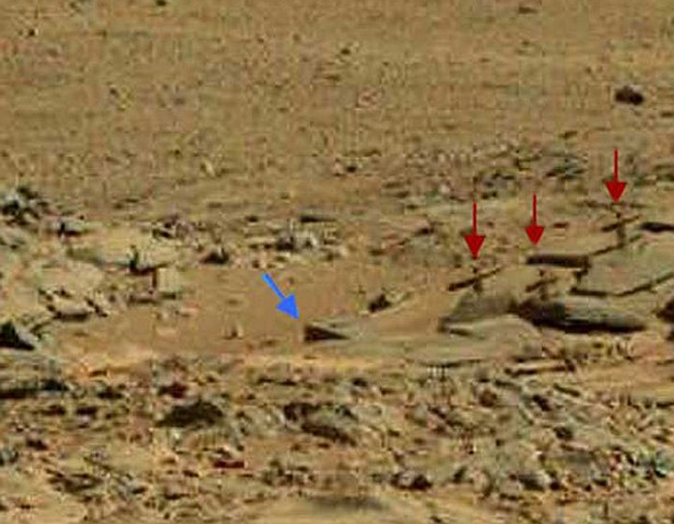 На Марсе опять находки: нашли кладбище
