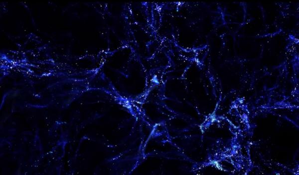 Черные дыры в космосе образуют межзвёздную сеть