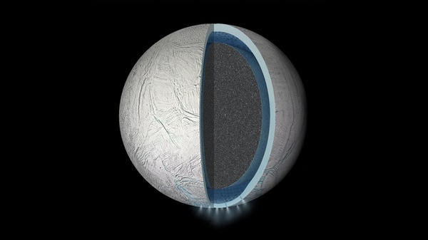 Под поверхностью Энцелада может скрываться мировой океан